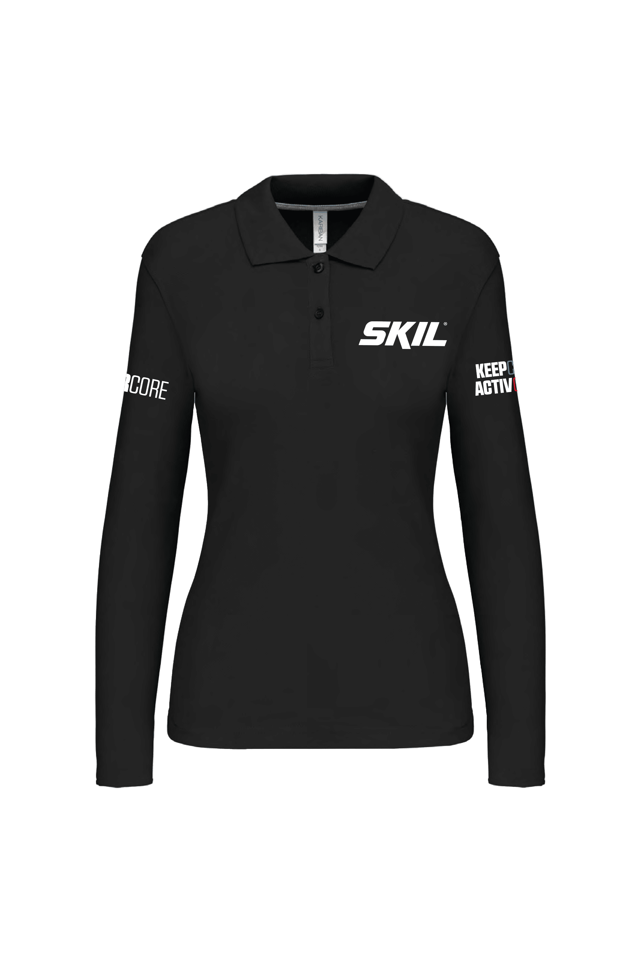 2303_SKIL-100ans-Polo-MancheLongue-DVT-W-Noir
